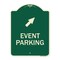Signmission Event Parking Up Right Arrow Symbol Heavy-Gauge Aluminum Architectural Sign, 24" x 18", G-1824-24081 A-DES-G-1824-24081 - alternate 1